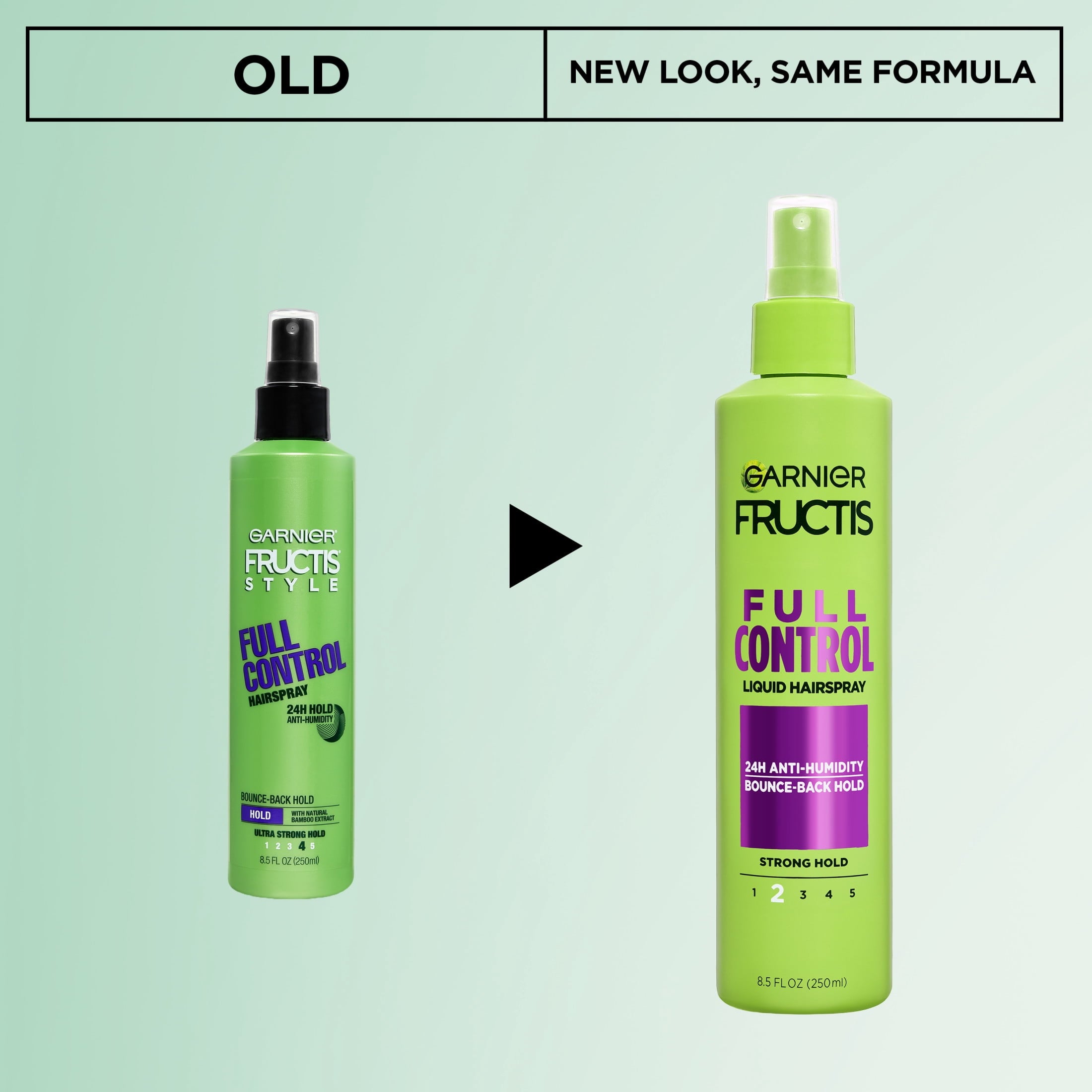 Garnier Fructis Style Full Control Hairspray, All Hair Types, 8.5 fl oz