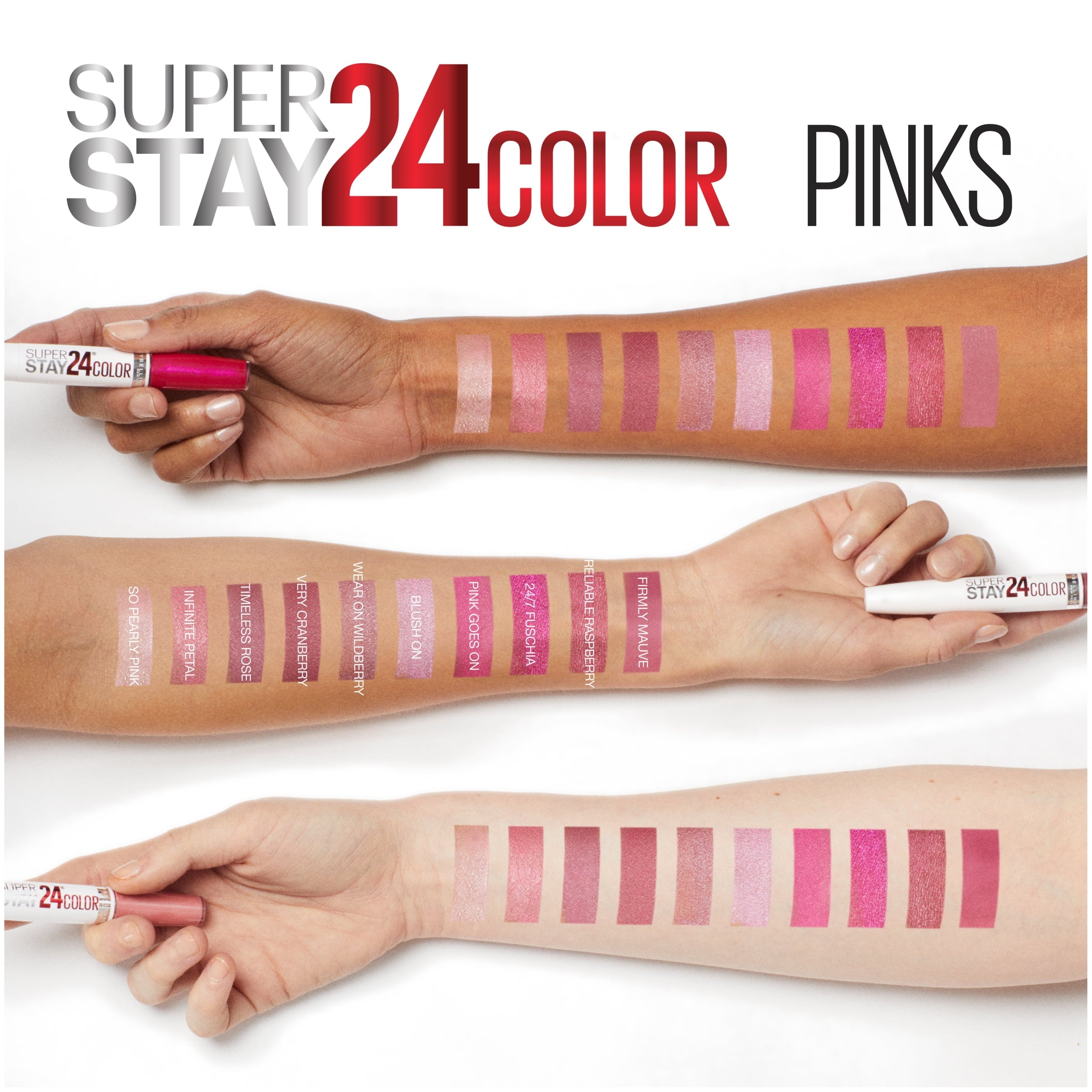 Maybelline SuperStay 24 2-Step Liquid Lipstick, Blush On