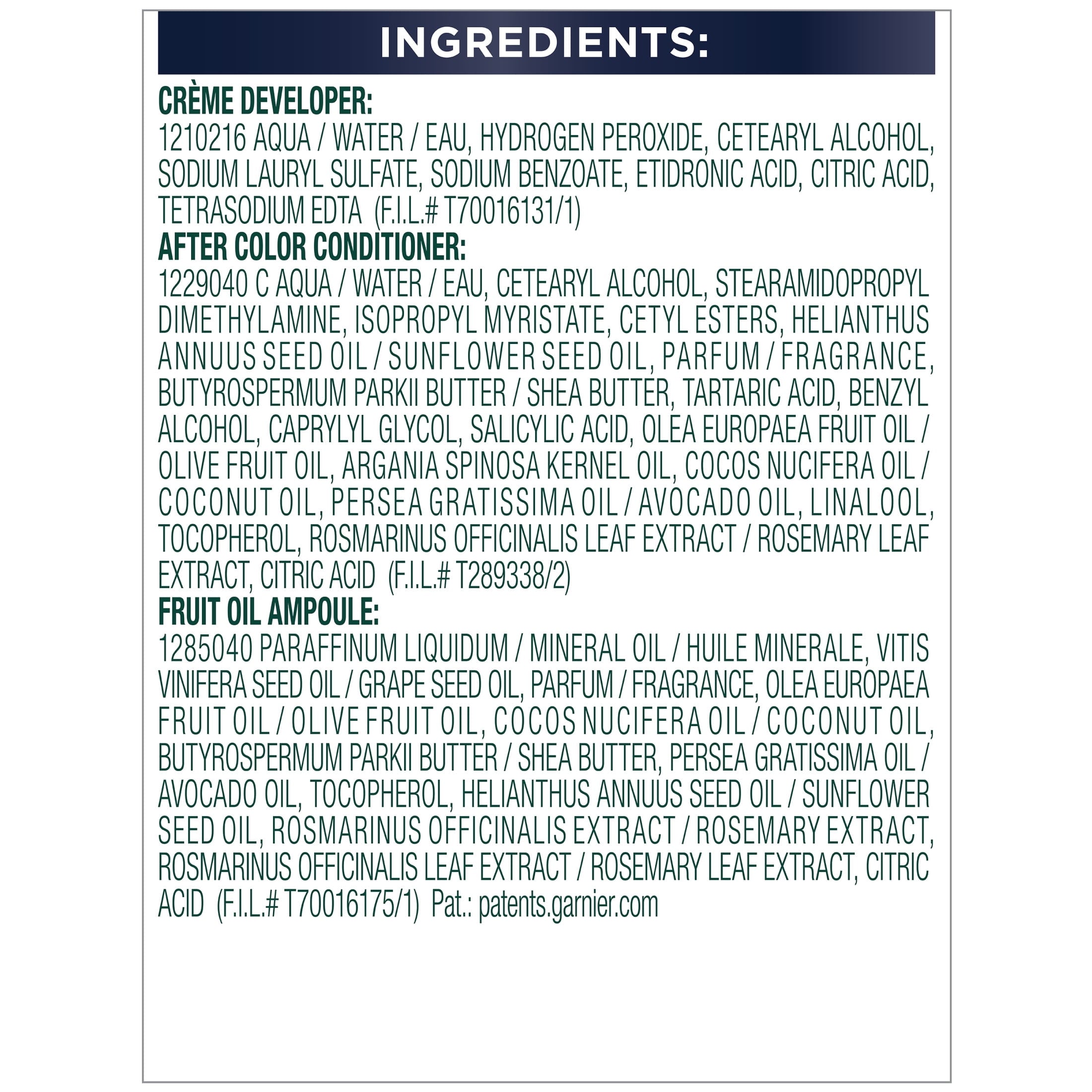 Garnier Nutrisse Ultra Nourishing Hair Color Creme,Permanent Hair Dye, IN1 Dark Intense Indigo, 1 Kit