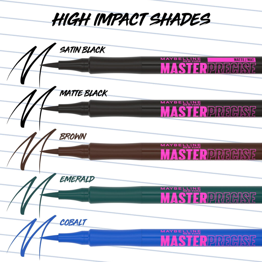 Maybelline Master Precise All Day Liquid Eyeliner, Cobalt Blue
