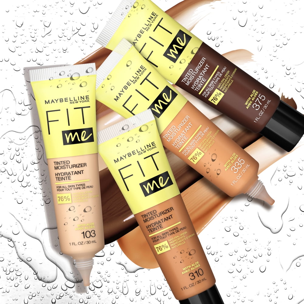 Maybelline Fit Me Tinted Moisturizer, Natural Coverage, Face Makeup, 330, 1 fl. oz.