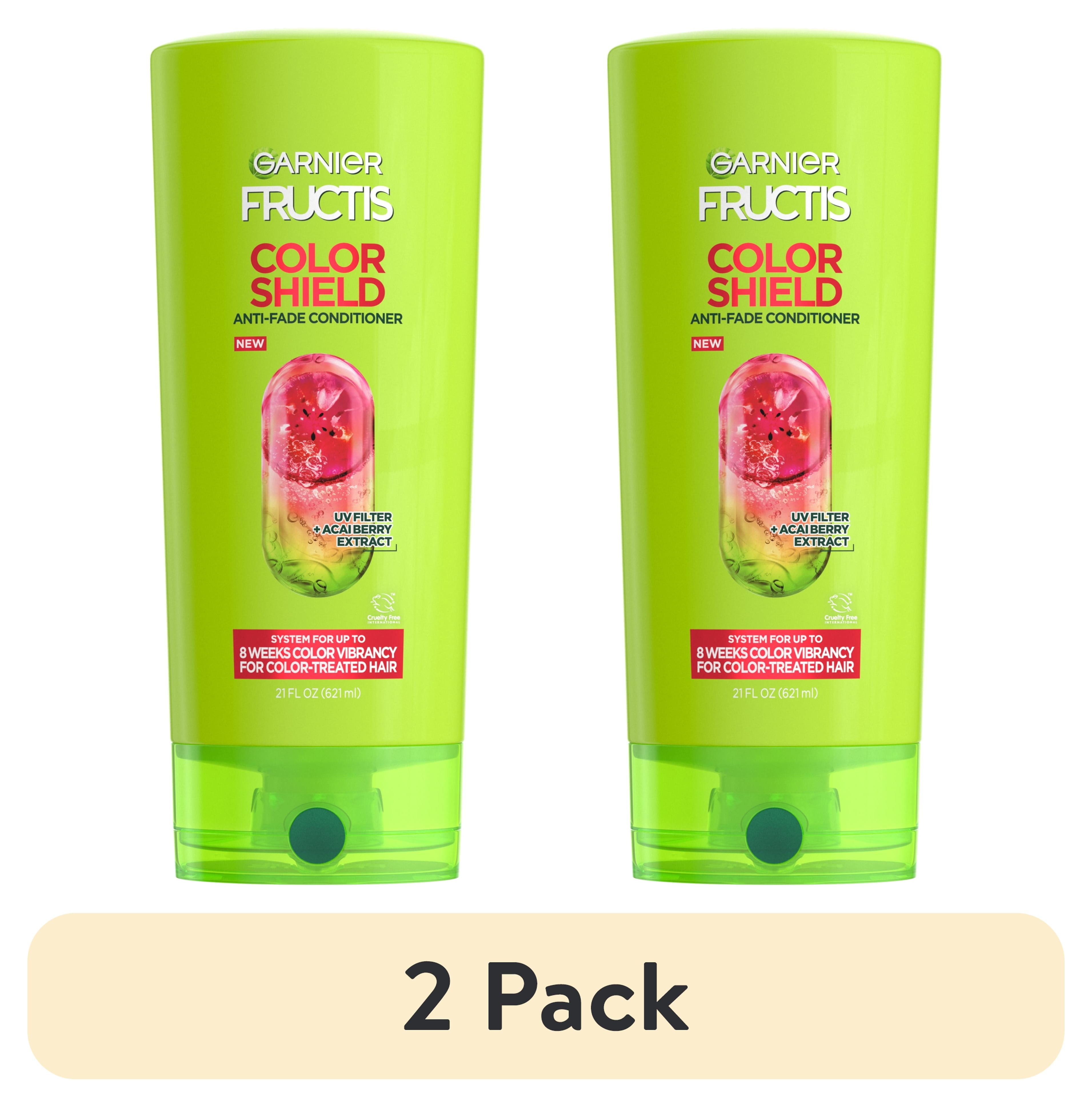 (2 pack) Garnier Fructis Color Shield Color Protecting Conditioner, 21 fl oz