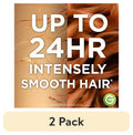 (2 pack) Garnier Whole Blends Leave in Frizz Control Conditioner, Coconut Oil Cocoa Butter, All Hair Types 5 fl oz