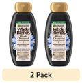 (2 pack) Garnier Whole Blends Rebalancing Cleansing Shampoo with Black Charcoal, All Hair Types 11.7 fl oz