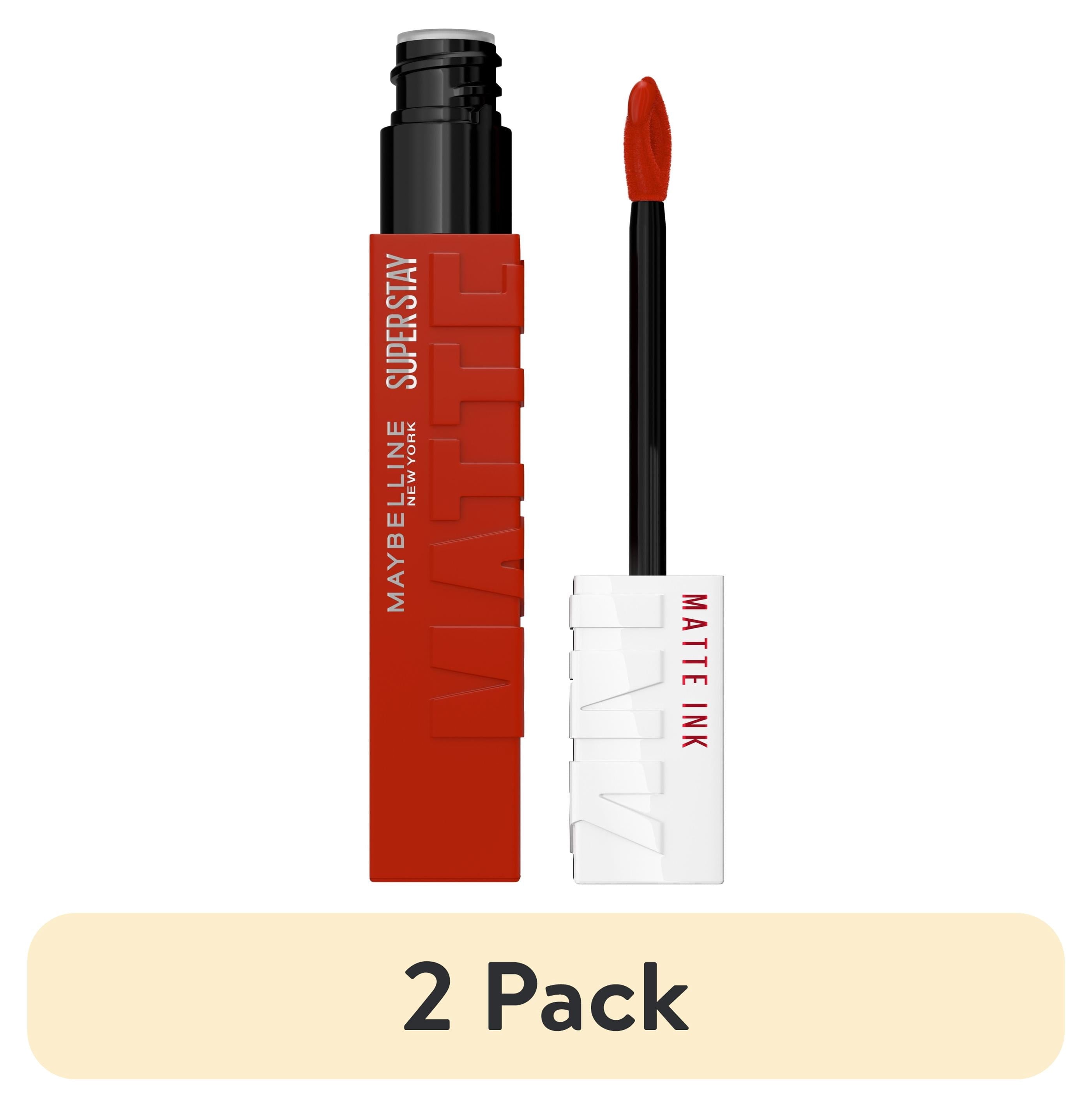 (2 pack) Maybelline Super Stay Matte Ink Un-nude Liquid Lipstick, Seductress