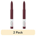 (2 pack) Maybelline SuperStay Ink Crayon Matte Lipstick,