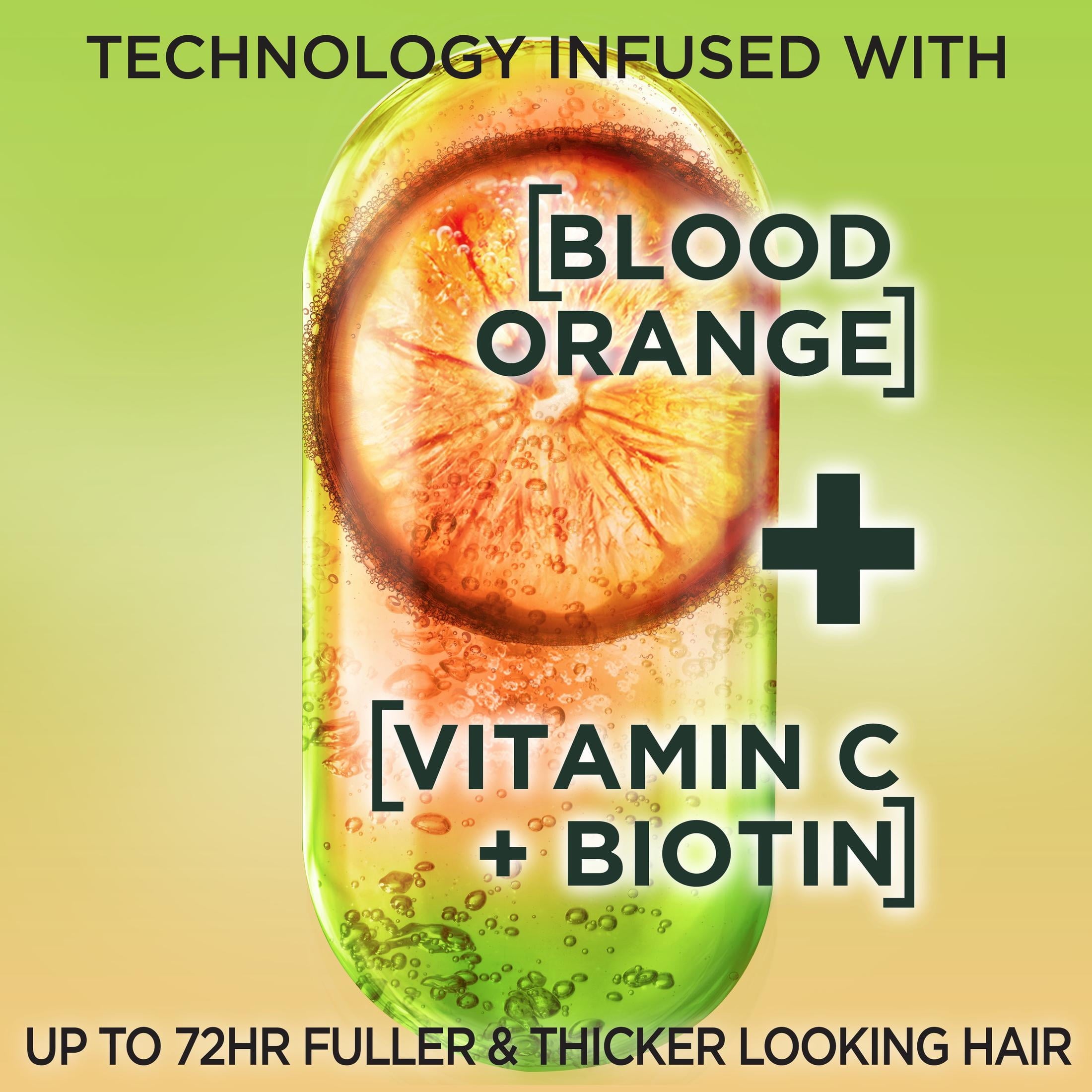 Garnier Fructis Grow Strong Thickening Conditioner with Biotin, 11.3 fl oz