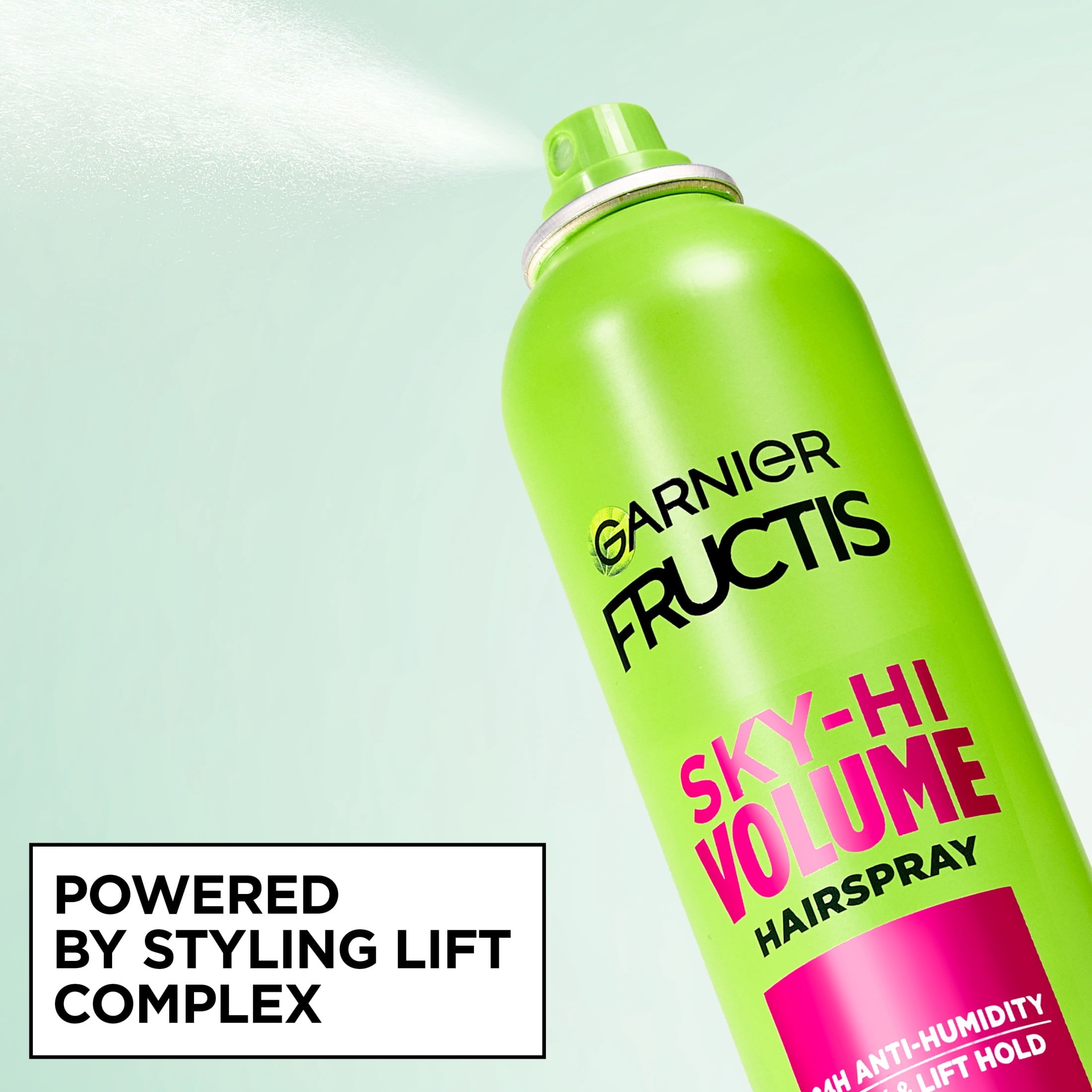 Garnier Fructis Style Volume Anti-Humidity Hairspray, Extra Strong Hold, 8.25 oz