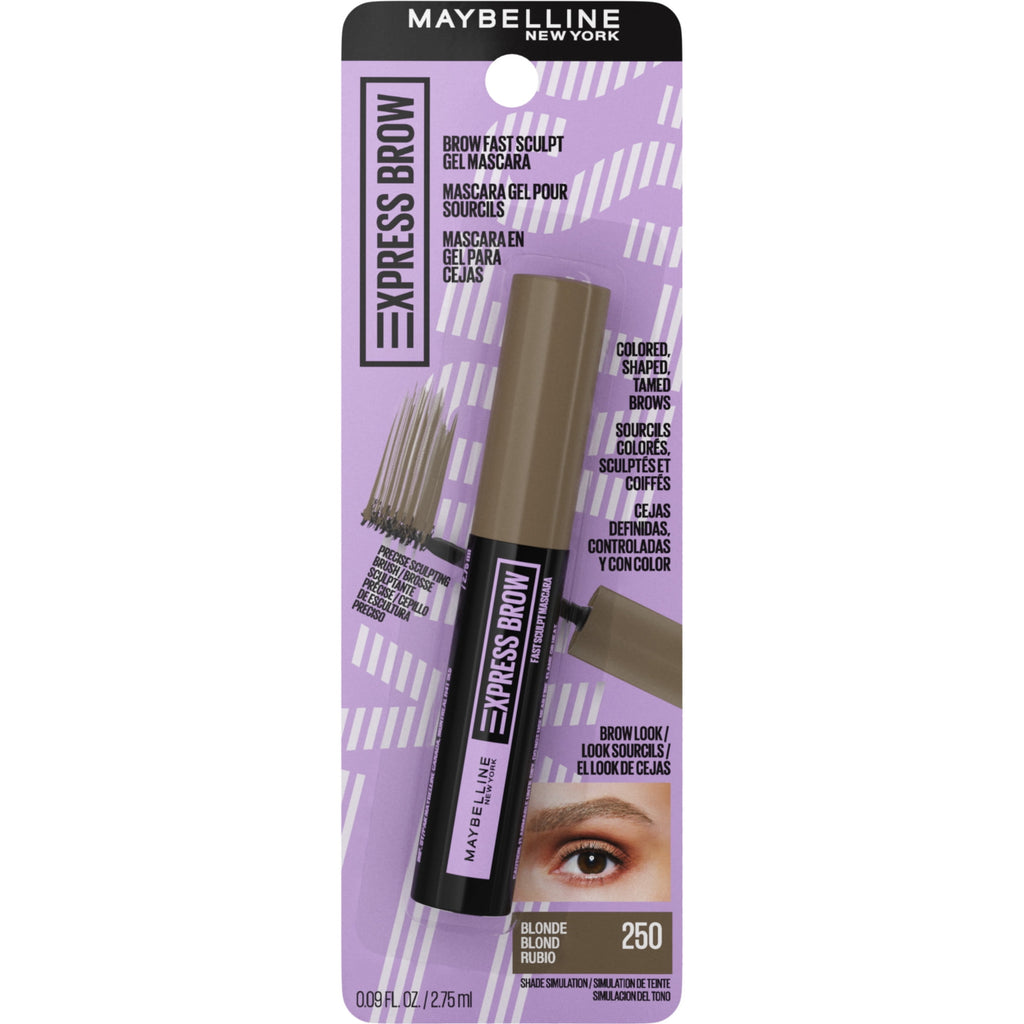 Maybelline Brow Fast Sculpt Eyebrow Gel Mascara, Blonde