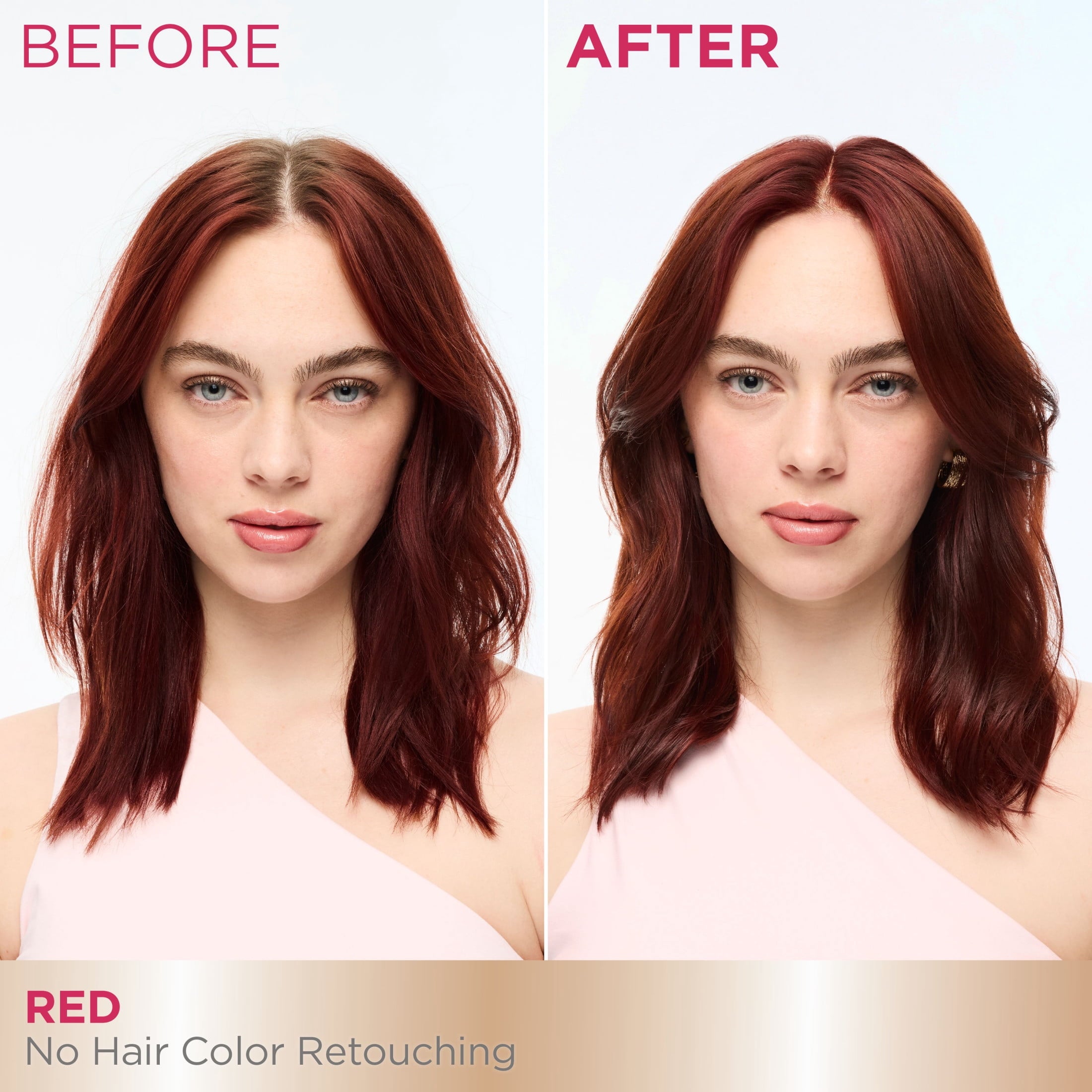 Garnier Color Sensation Color Retouch Permanent Hair Color for Adults, Red 6.6, 1 kit