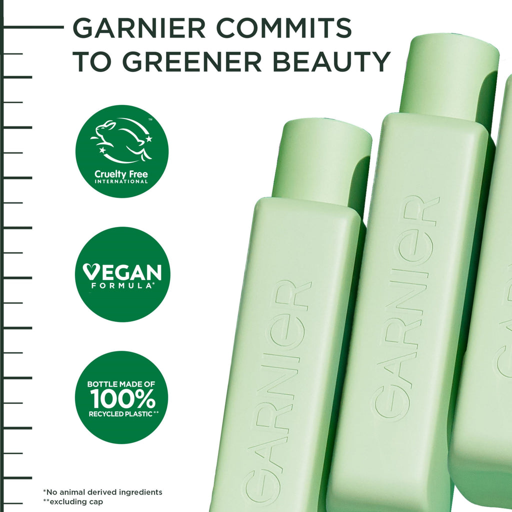 Garnier Fructis Hair Filler Moisture Repair Shampoo with Hyaluronic Acid, Curly Hair, Adults, 10.1 fl oz