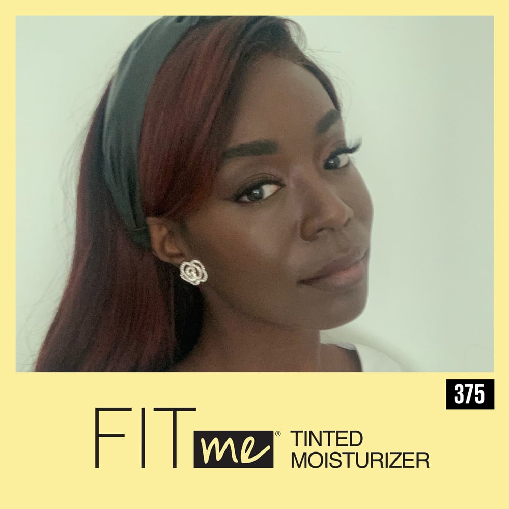 Maybelline Fit Me Tinted Moisturizer, Natural Coverage, Face Makeup, 375, 1 oza