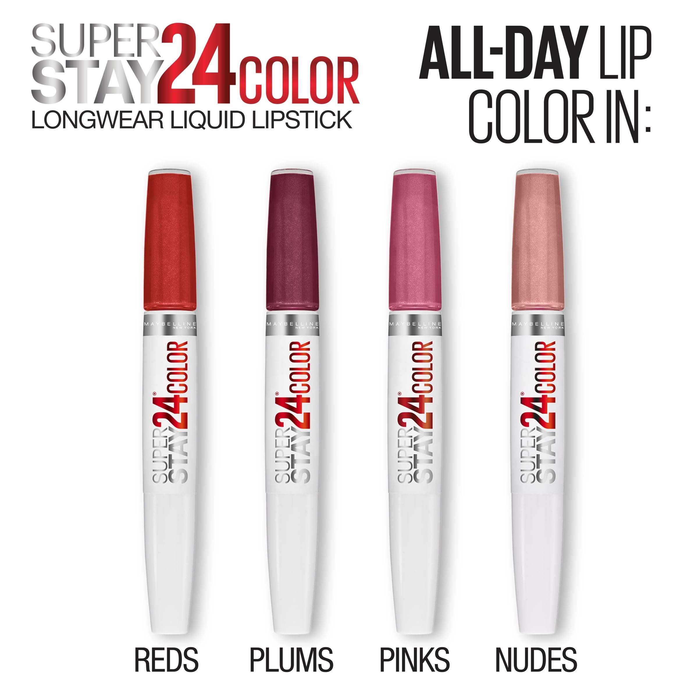 Maybelline Super Stay 24 2-Step Liquid Lipstick Makeup, So Pearly Pink, 1 kit