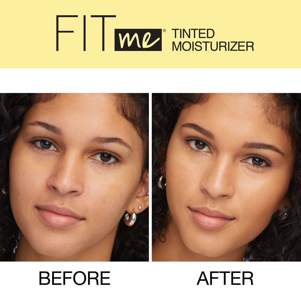 Maybelline Fit Me Tinted Moisturizer, Natural Coverage, Face Makeup, 330, 1 fl. oz.