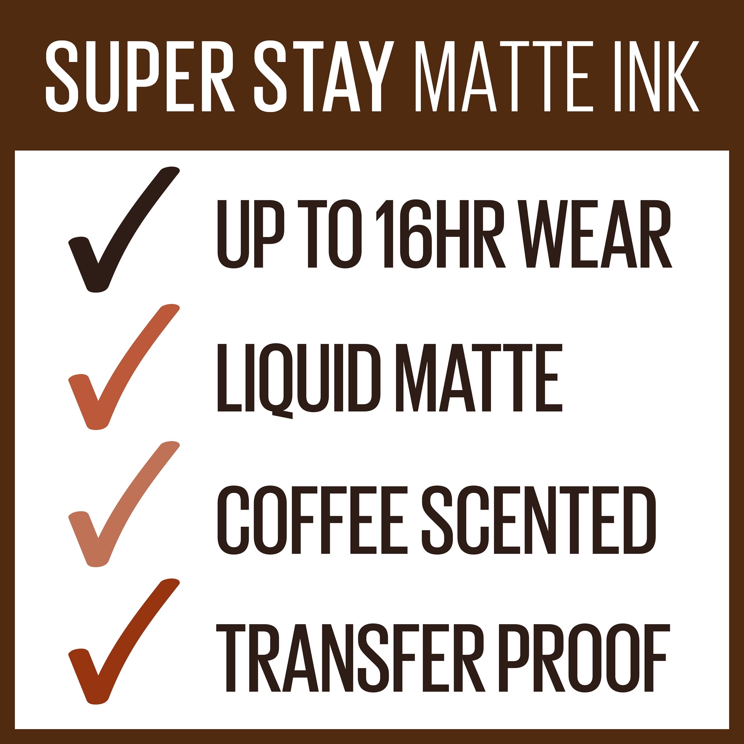 Maybelline SuperStay Matte Ink Liquid Lipstick, Coffee Edition, Cocoa Connoisseur, 0.17 fl. oz.