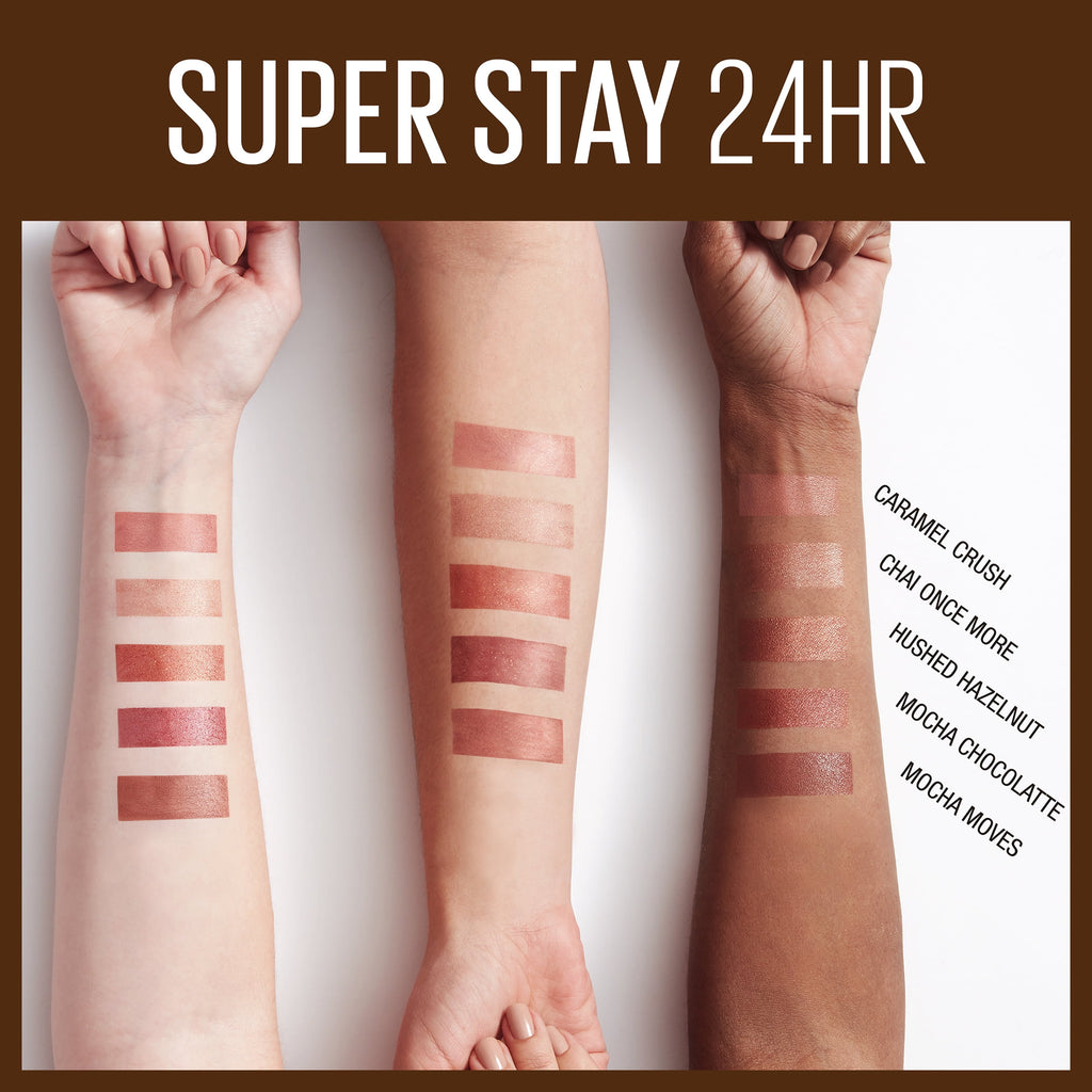 Maybelline SuperStay 24 2-Step Liquid Lipstick, Mocha Moves