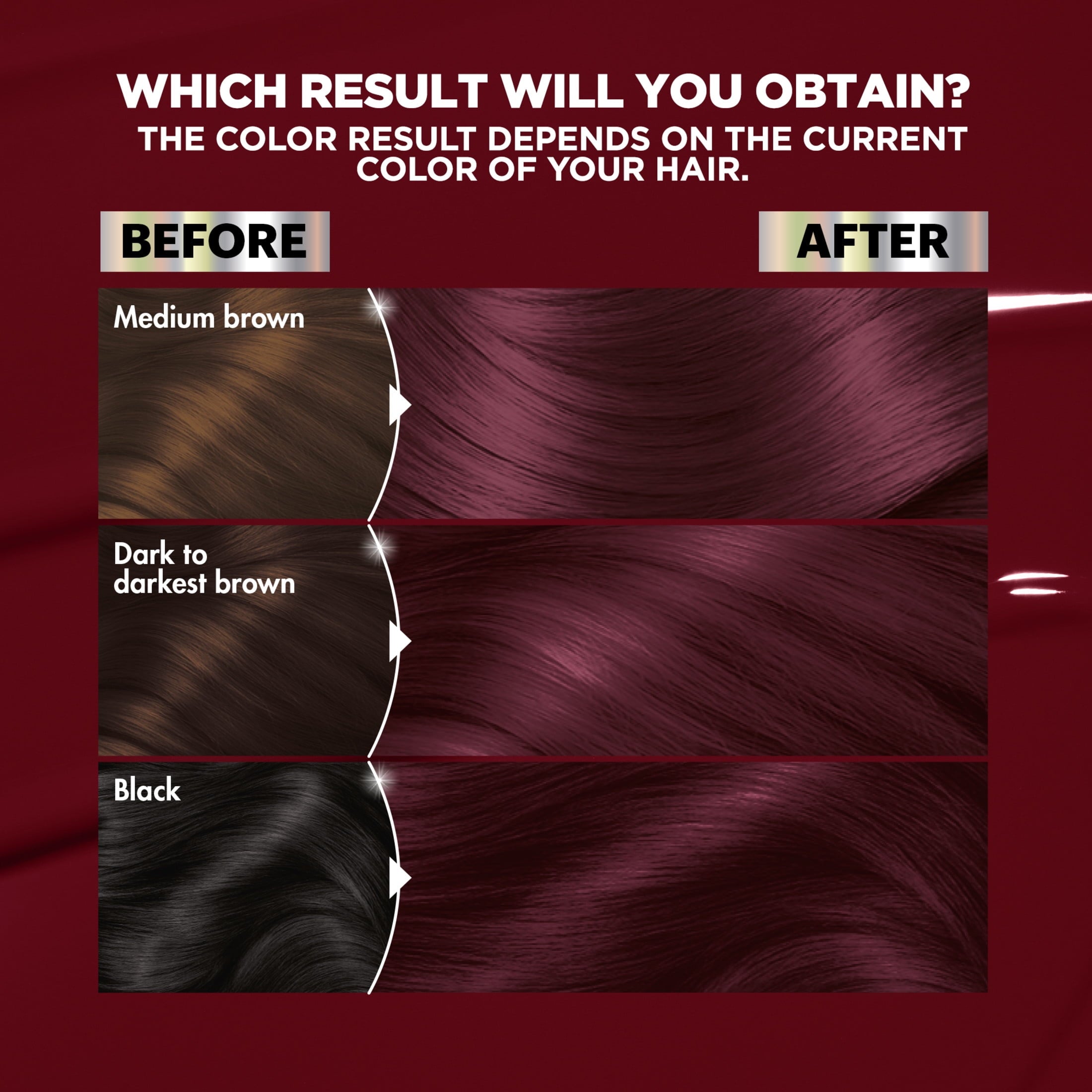 Garnier Nutrisse Ultra Nourishing Hair Color Creme, BR2 Dark Intense Burgundy, 1 Kit