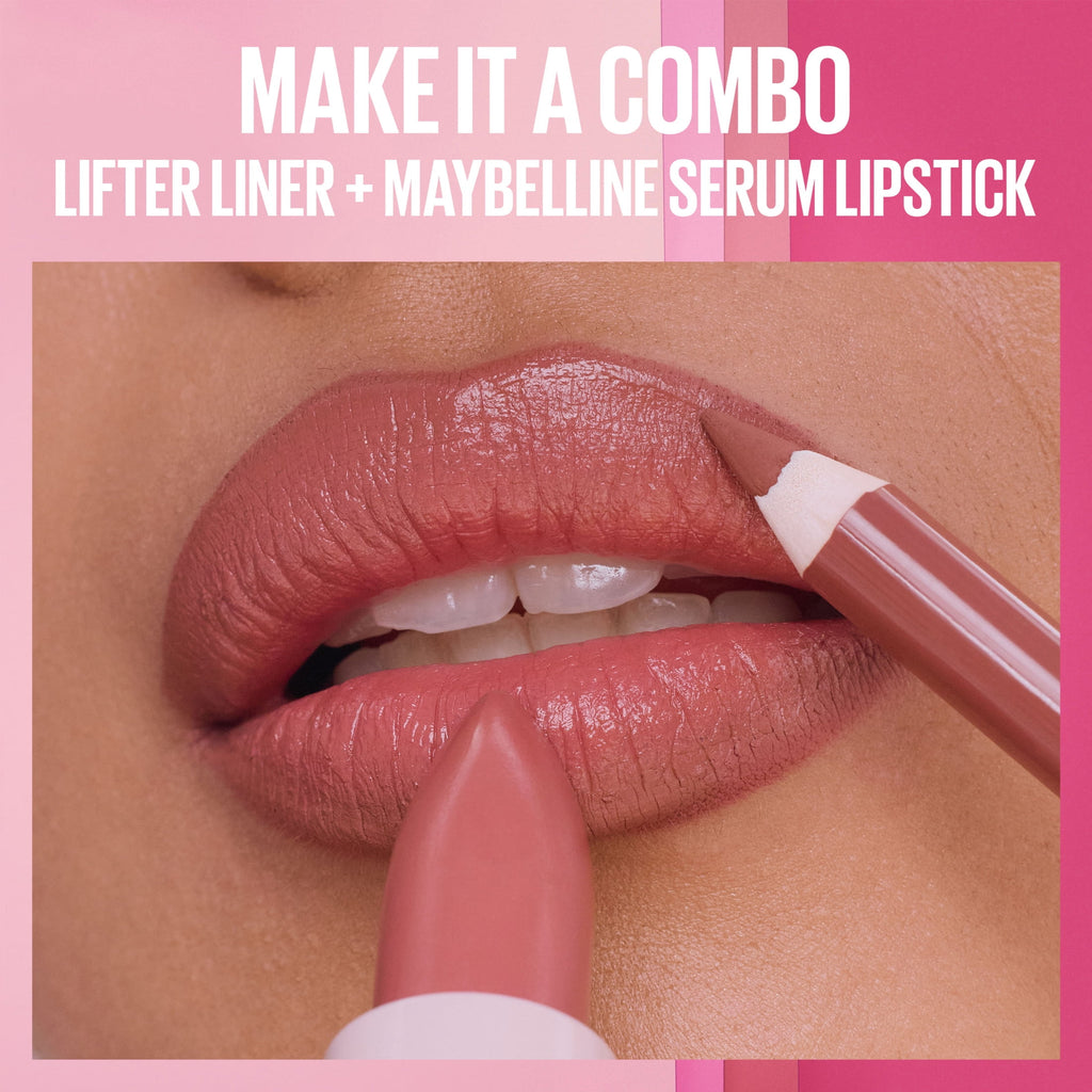 Maybelline Serum Lipstick, Matte Finish, Oil-Blend and Hyaluronic Acid, 001 Crop Top, 0.12 oz