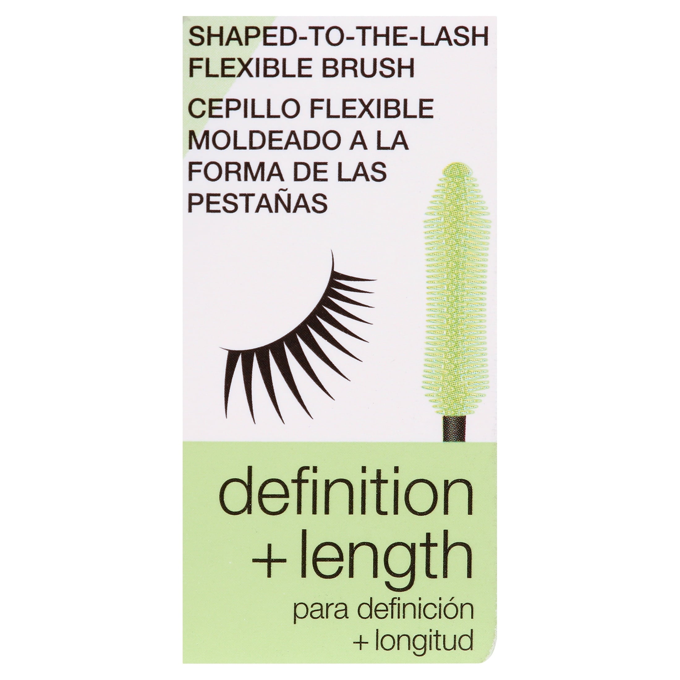 (3 pack) Maybelline Define-A-Lash Lengthening Washable Mascara, Very Black