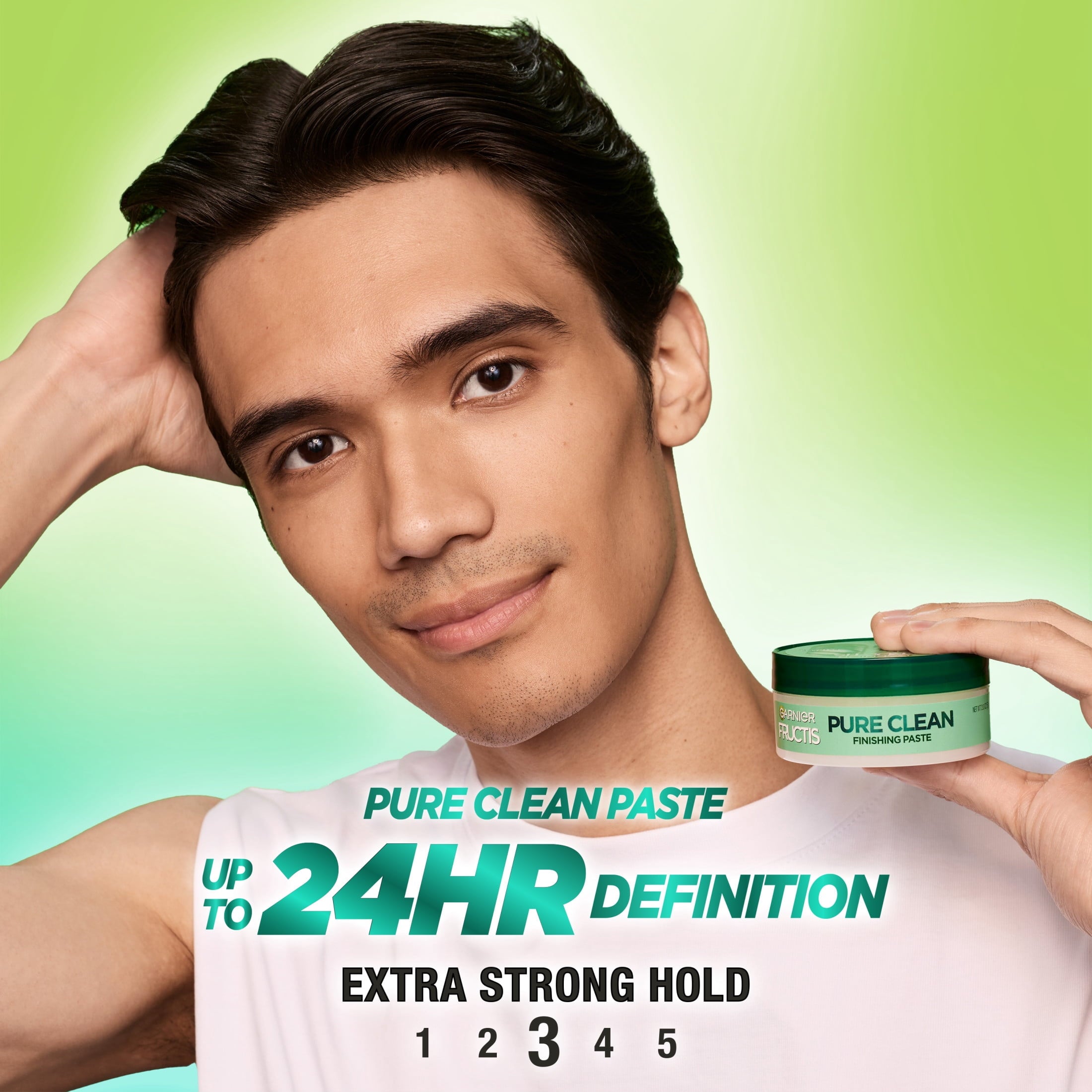 Garnier Fructis Style 24H Definition Hair Styling Gel, 2 oz Travel Size