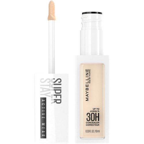 (2 pack) Maybelline Super Stay Active Wear Liquid Concealer, Full Coverage, Up to 30HR Wear, 05, 0.33 fl oz