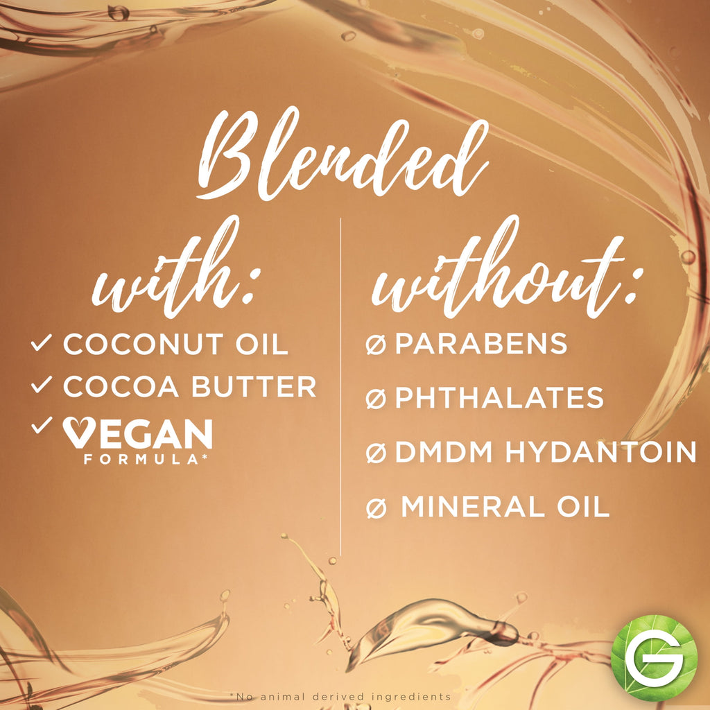 (2 pack) Garnier Whole Blends Leave in Frizz Control Conditioner, Coconut Oil Cocoa Butter, All Hair Types 5 fl oz