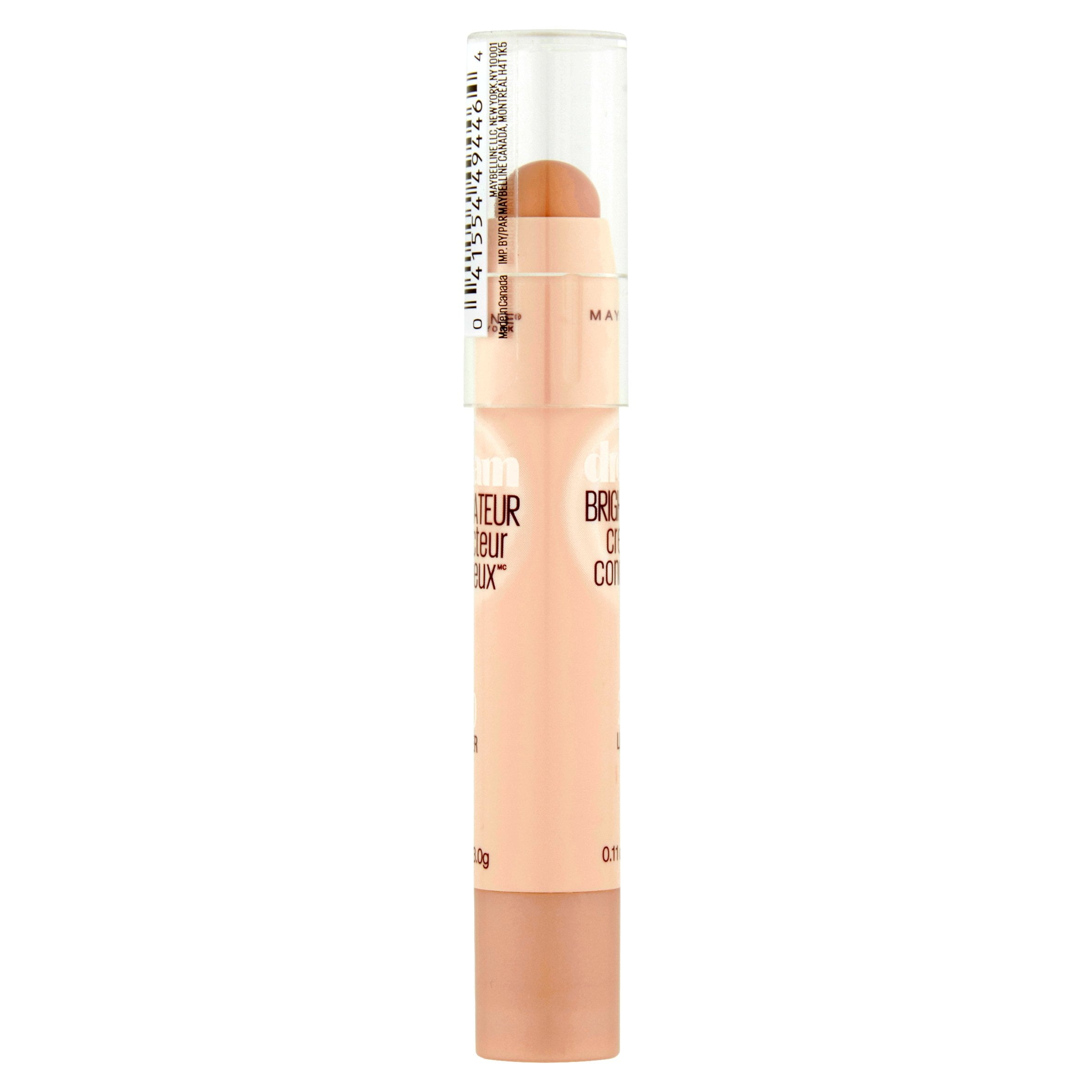 Maybelline Dream Brightening Creamy Concealer, 20 Light, 0.11 oz.