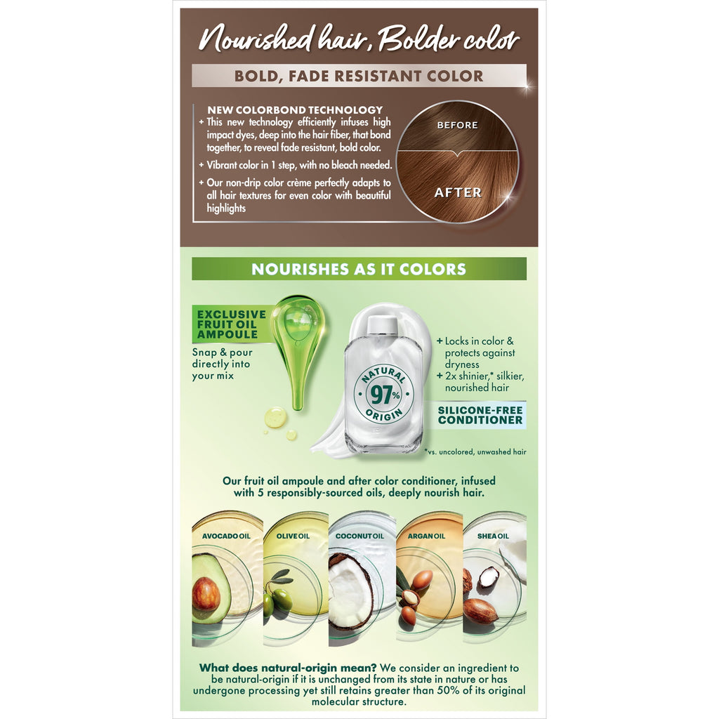 Garnier Nutrisse Nourishing Hair Color Creme, B4 Caramel Chocolate