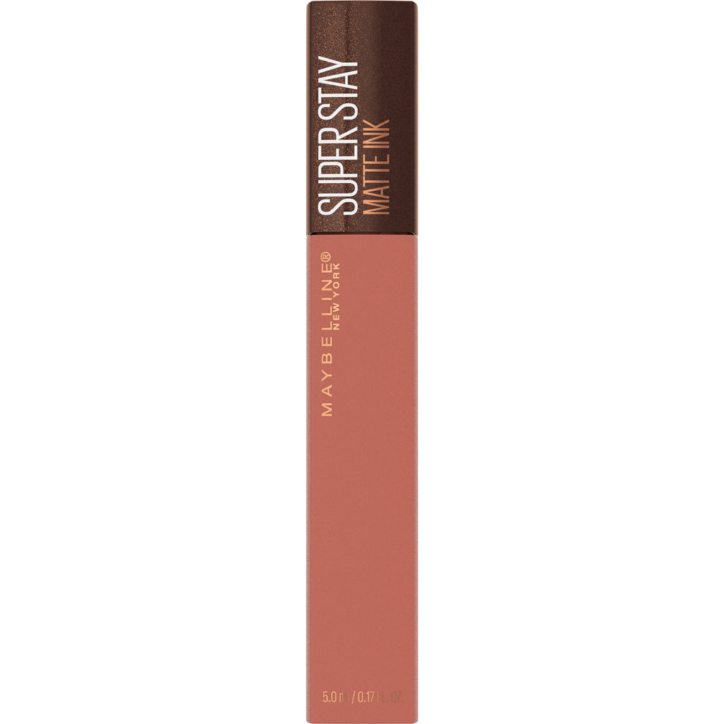 Maybelline SuperStay Matte Ink Liquid Lipstick, Coffee Edition, Hazelnut Hypnotizer, 0.17 fl. oz.