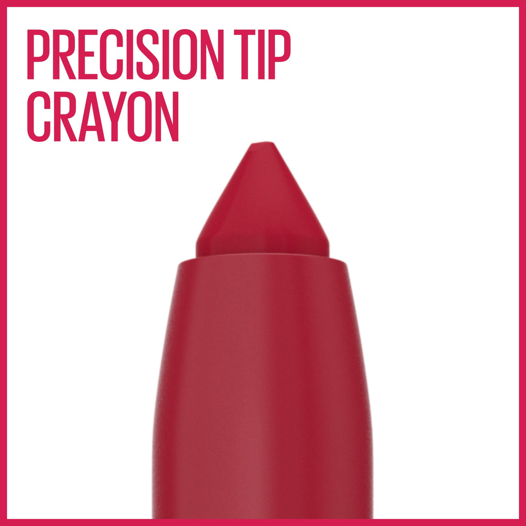 (2 pack) Maybelline Super Stay Ink Crayon Lipstick, Matte Longwear Lipstick, Check Yourself, 0.04 oz.