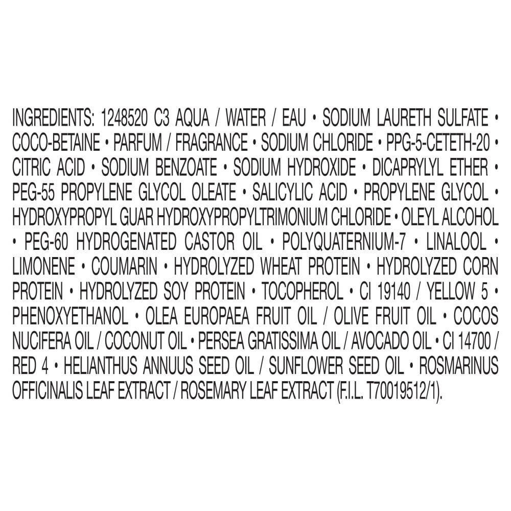 Garnier Fructis Adult Dry Triple Nutrition Nourishing Shampoo with Glycerin, 22 fl oz