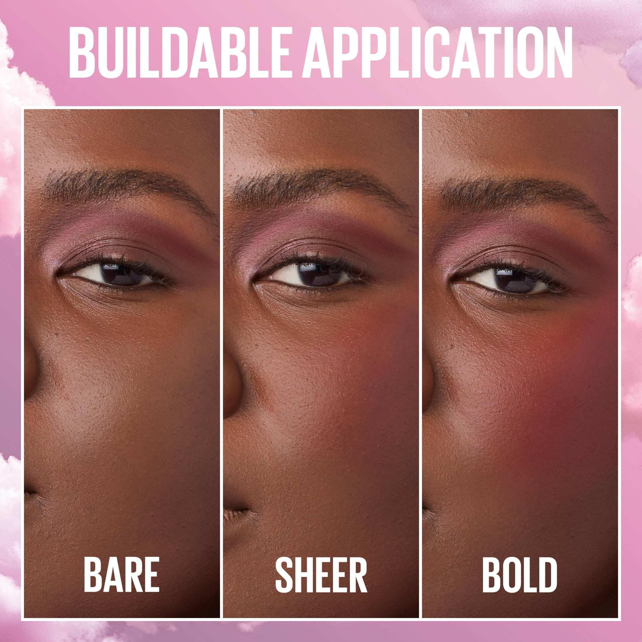 Maybelline Cloudtopia Whipped Matte Cheek and Lip Mousse Blush, Divine Crimson, 2.03 fl oz