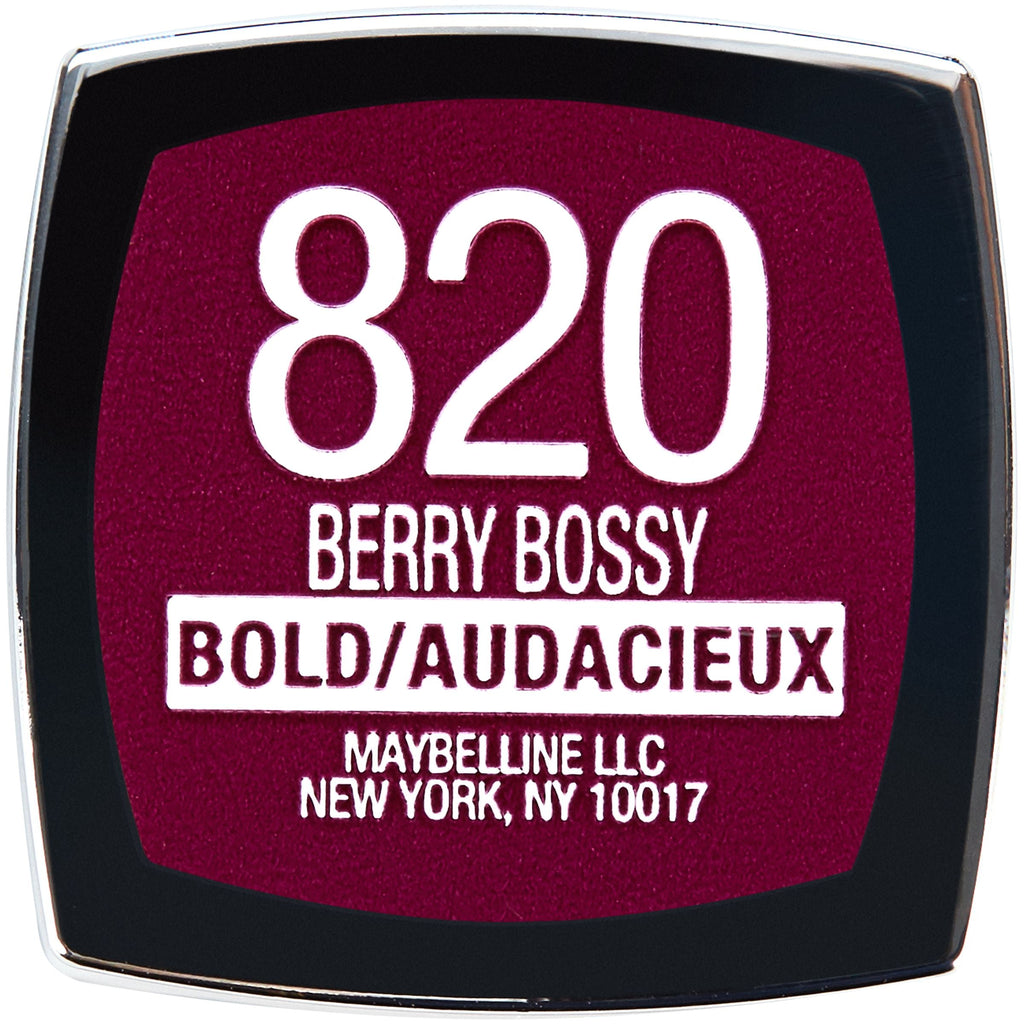 Maybelline Color Sensational Matte Finish Lipstick, Berry Bossy
