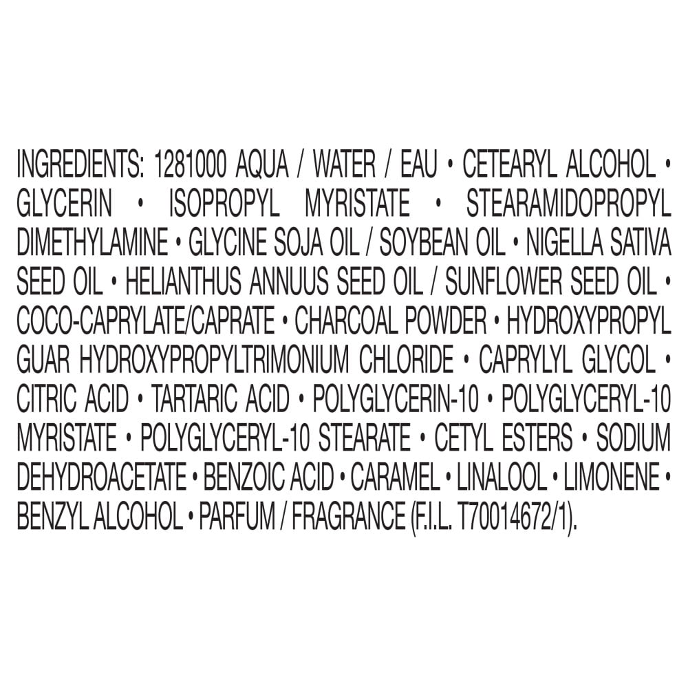 Garnier Whole Blends Black Charcoal and Nigella Flower Oil Conditioner, 26.6 fl oz