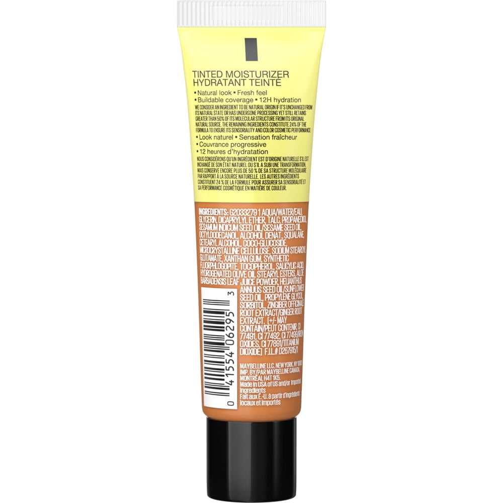 Maybelline Fit Me Tinted Moisturizer, Natural Coverage, Face Makeup, 330, 1 fl. oz.