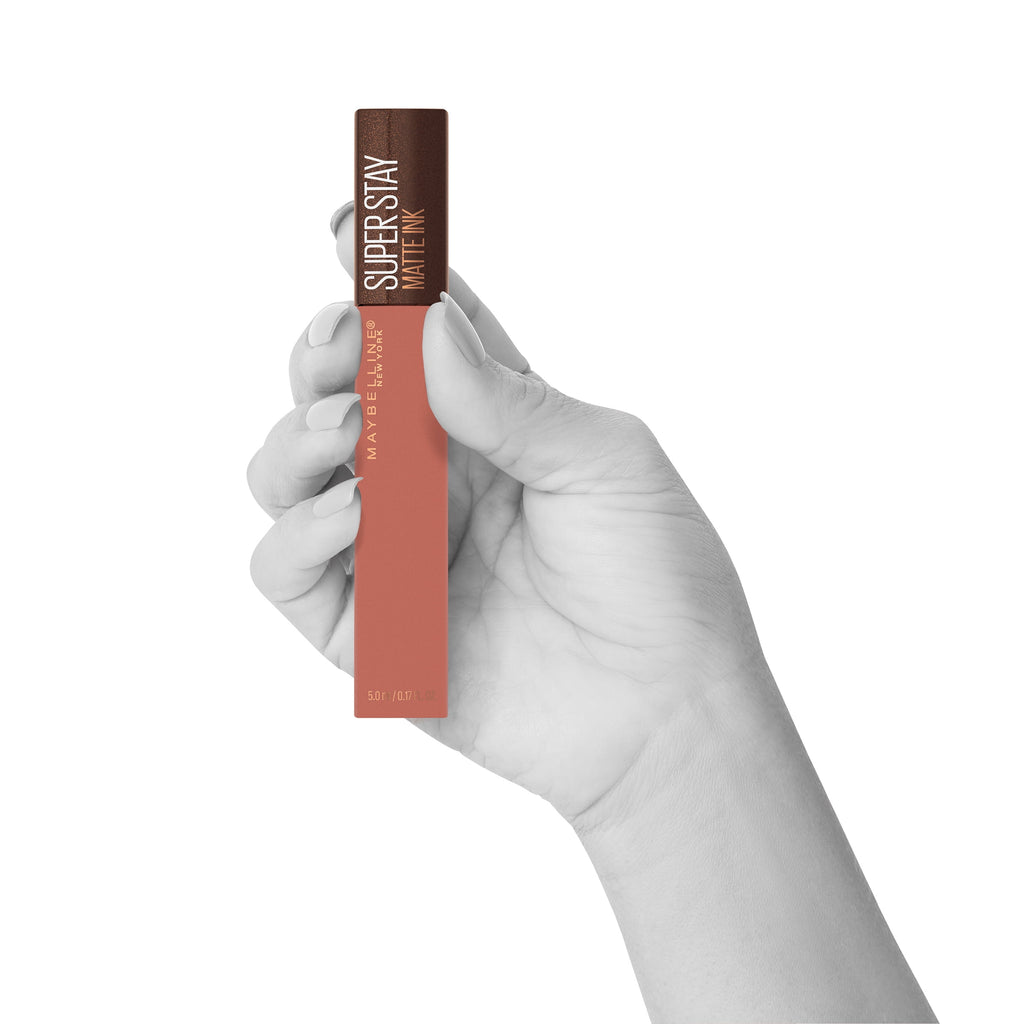 Maybelline SuperStay Matte Ink Liquid Lipstick, Coffee Edition, Hazelnut Hypnotizer, 0.17 fl. oz.
