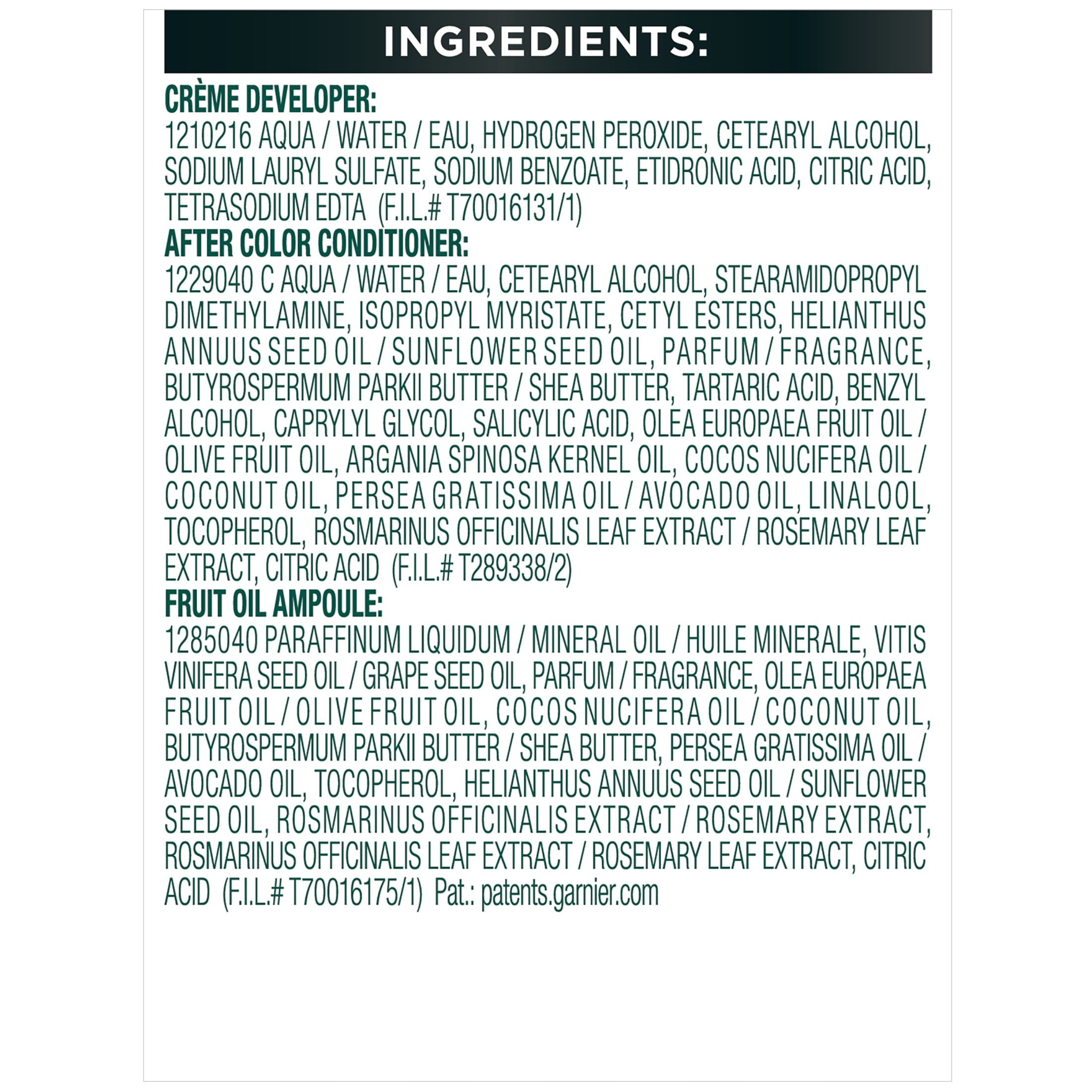 Garnier Nutrisse Nourishing Adult Hair Color Creme, BL11 Jet Blue Black