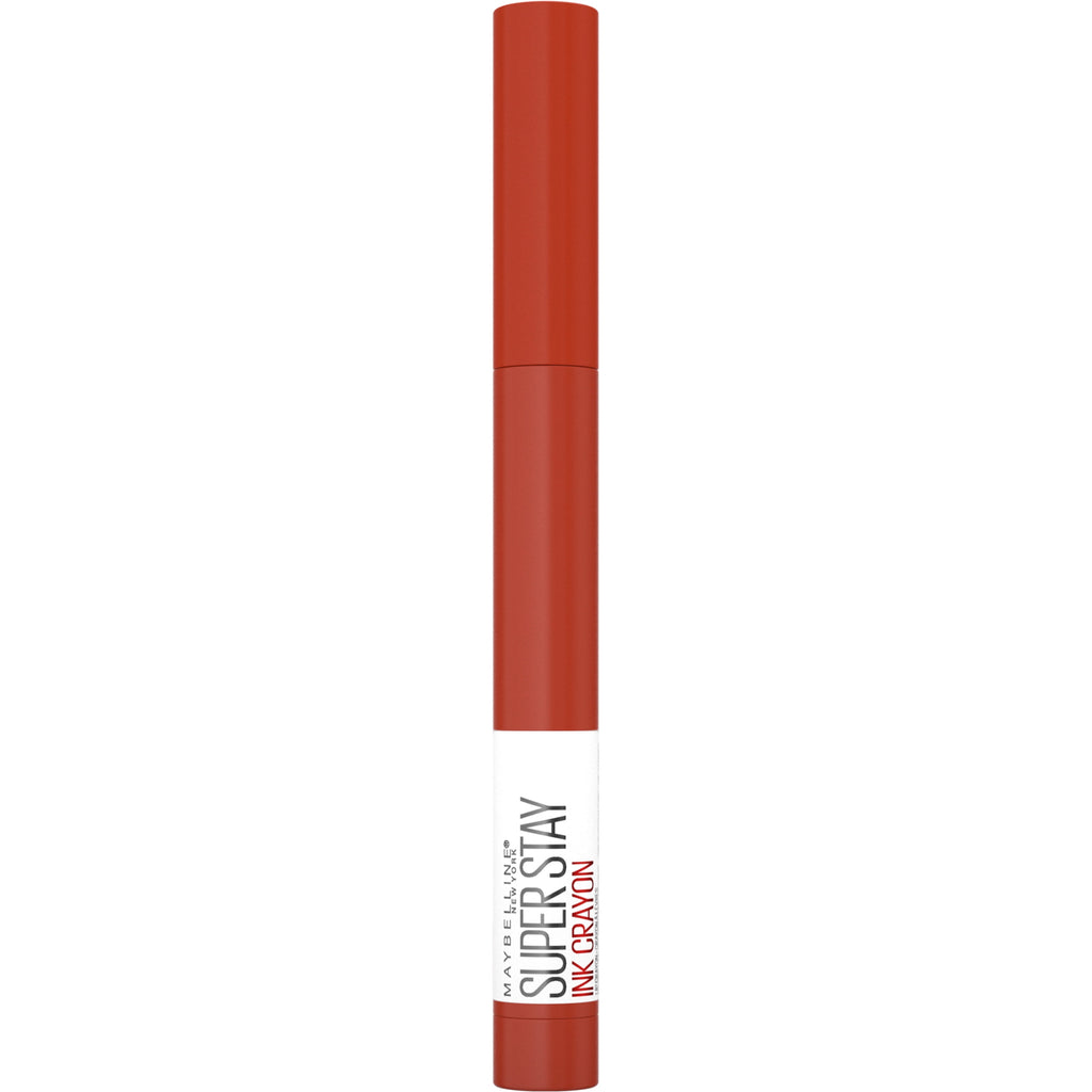 (2 pack) Maybelline SuperStay Ink Crayon Lipstick, Matte Longwear Lipstick Makeup, Rise to the Top, 0.04 oz