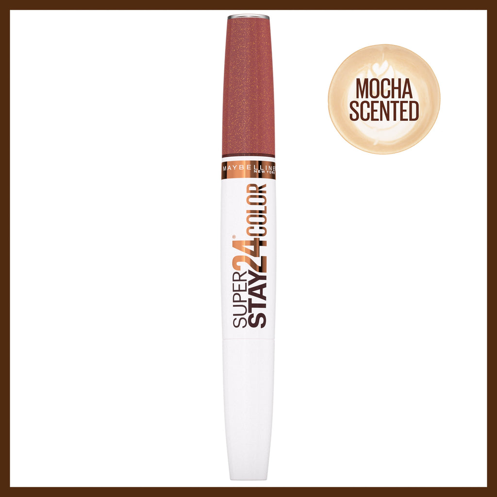 Maybelline SuperStay 24 2-Step Liquid Lipstick, Mocha Moves