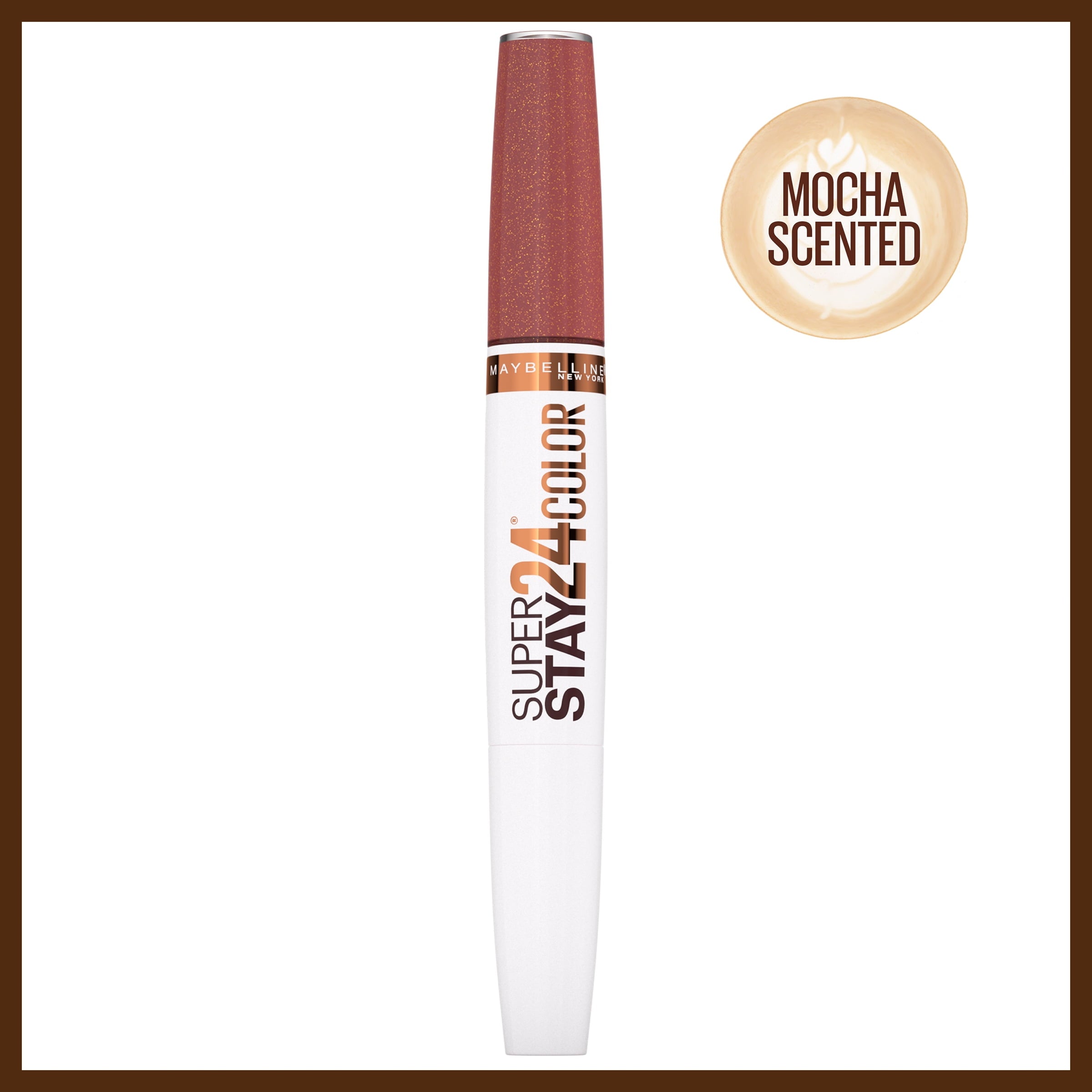 Maybelline SuperStay 24 2-Step Liquid Lipstick, Mocha Moves