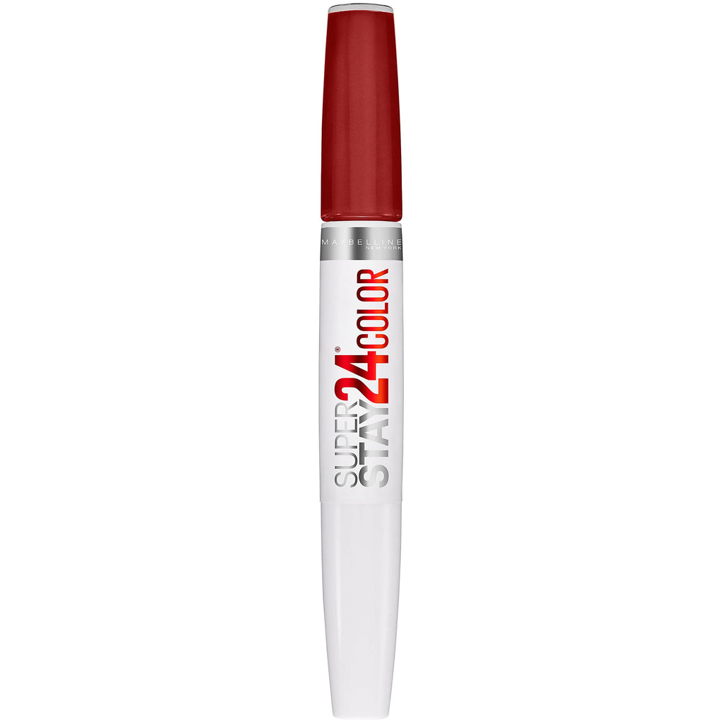 Maybelline SuperStay 24 2-Step Liquid Lipstick Makeup, Everlasting Wine, 1 kit