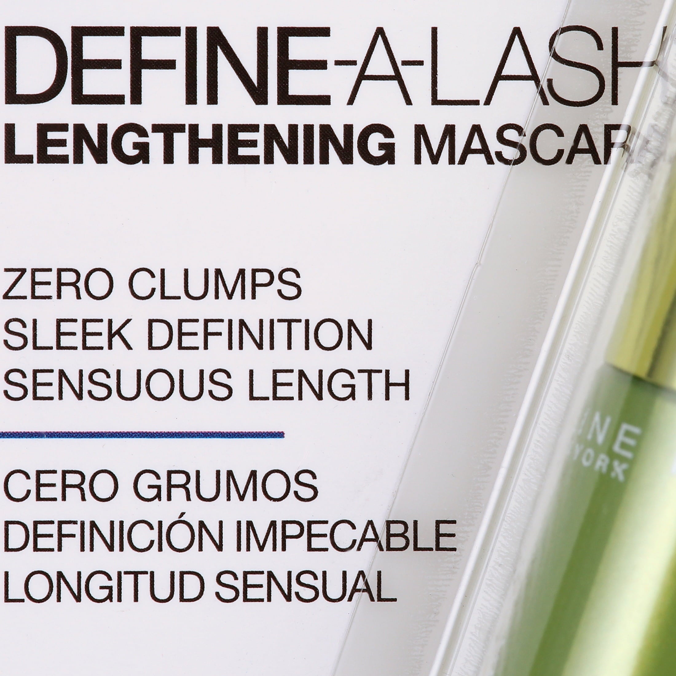 (3 pack) Maybelline Define-A-Lash Lengthening Washable Mascara, Very Black