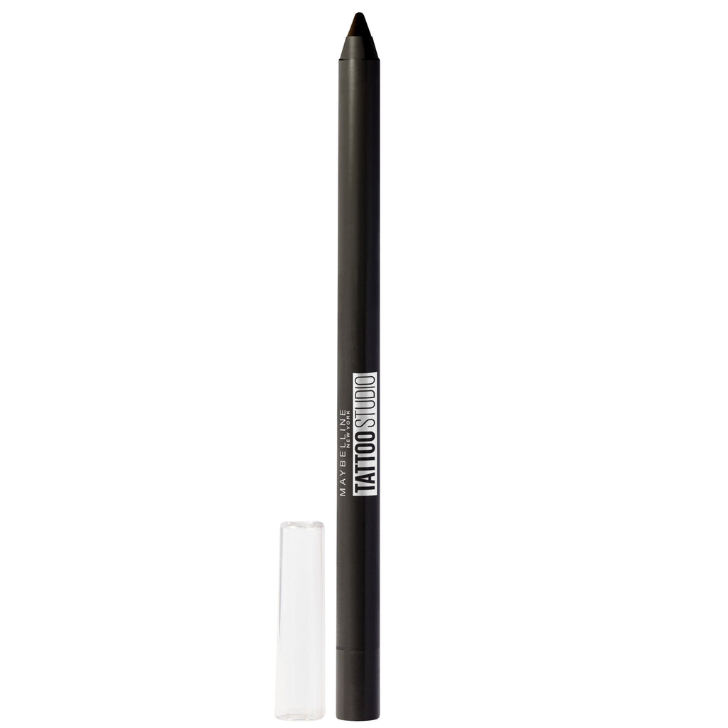 Maybelline New York TattooStudio Waterproof Gel Eyeliner Pencil, Deep Onyx
