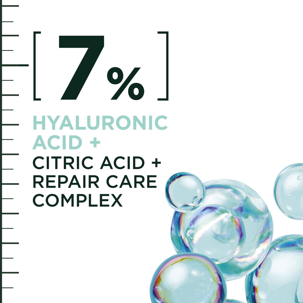 Garnier Fructis Hair Filler Hyaluronic Acid Repair Gel Cream Scalp Care, Wavy Hair 5.1 fl oz