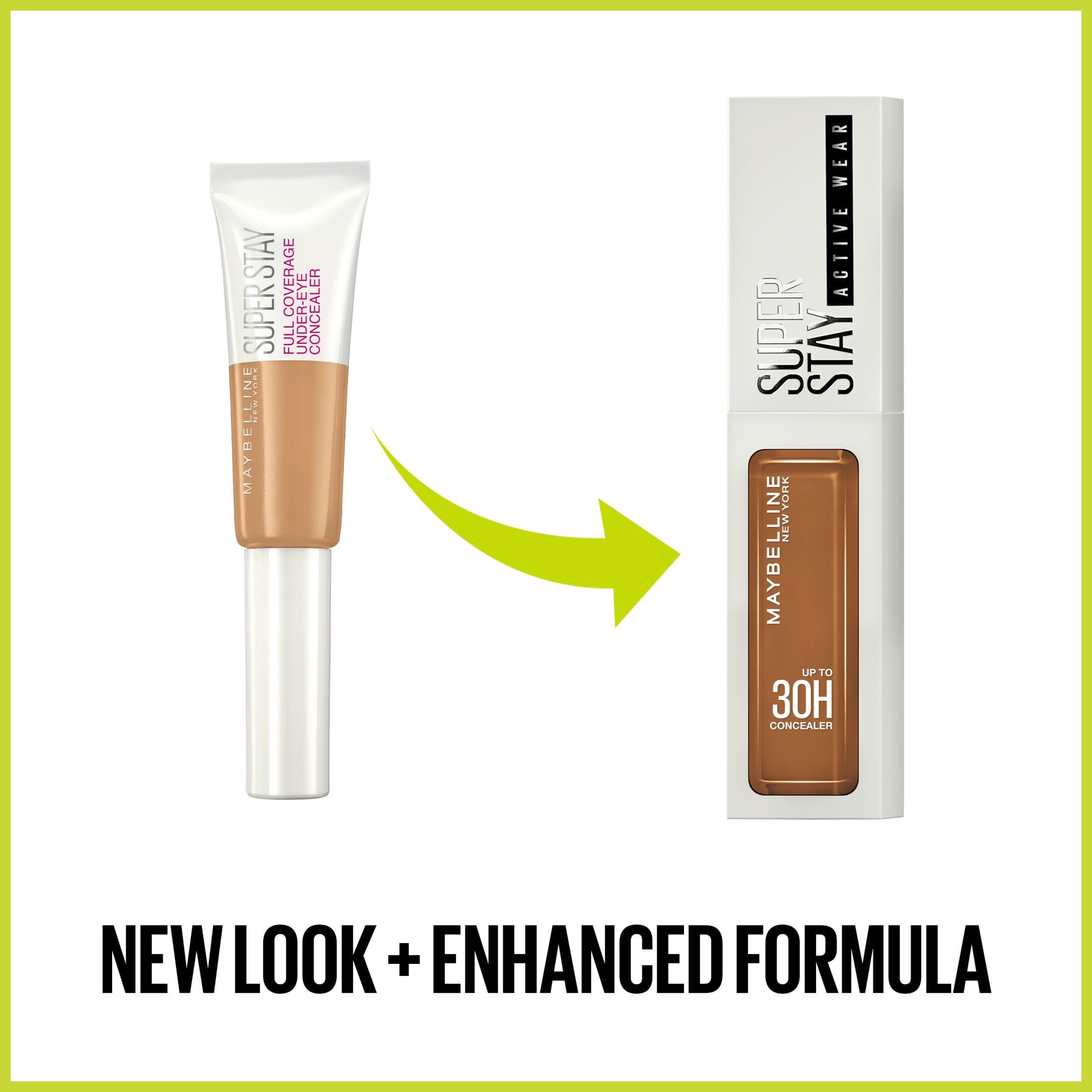 (2 pack) Maybelline Super Stay Longwear Liquid Concealer, Full Coverage, 01, 0.33 fl oz