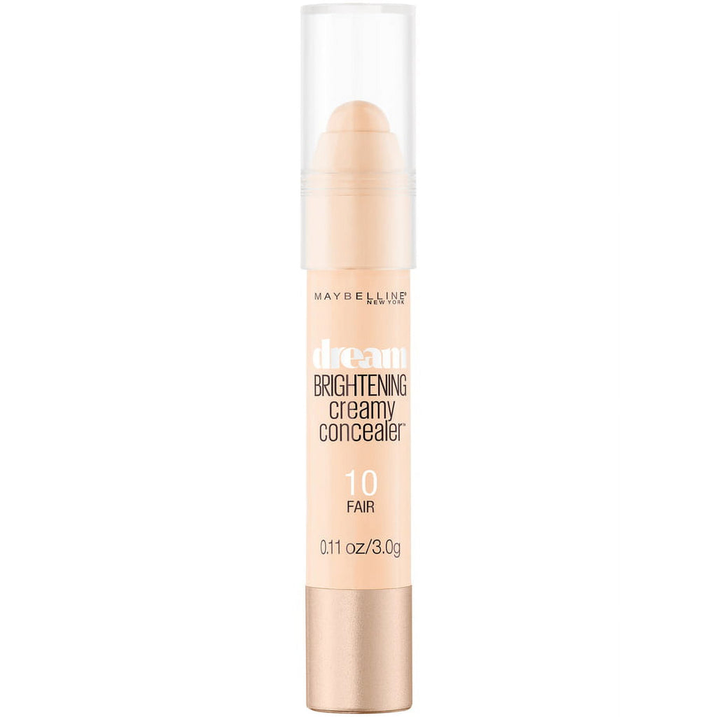 Maybelline Dream Brightening Creamy Concealer, 10 Fair, 0.11 oz