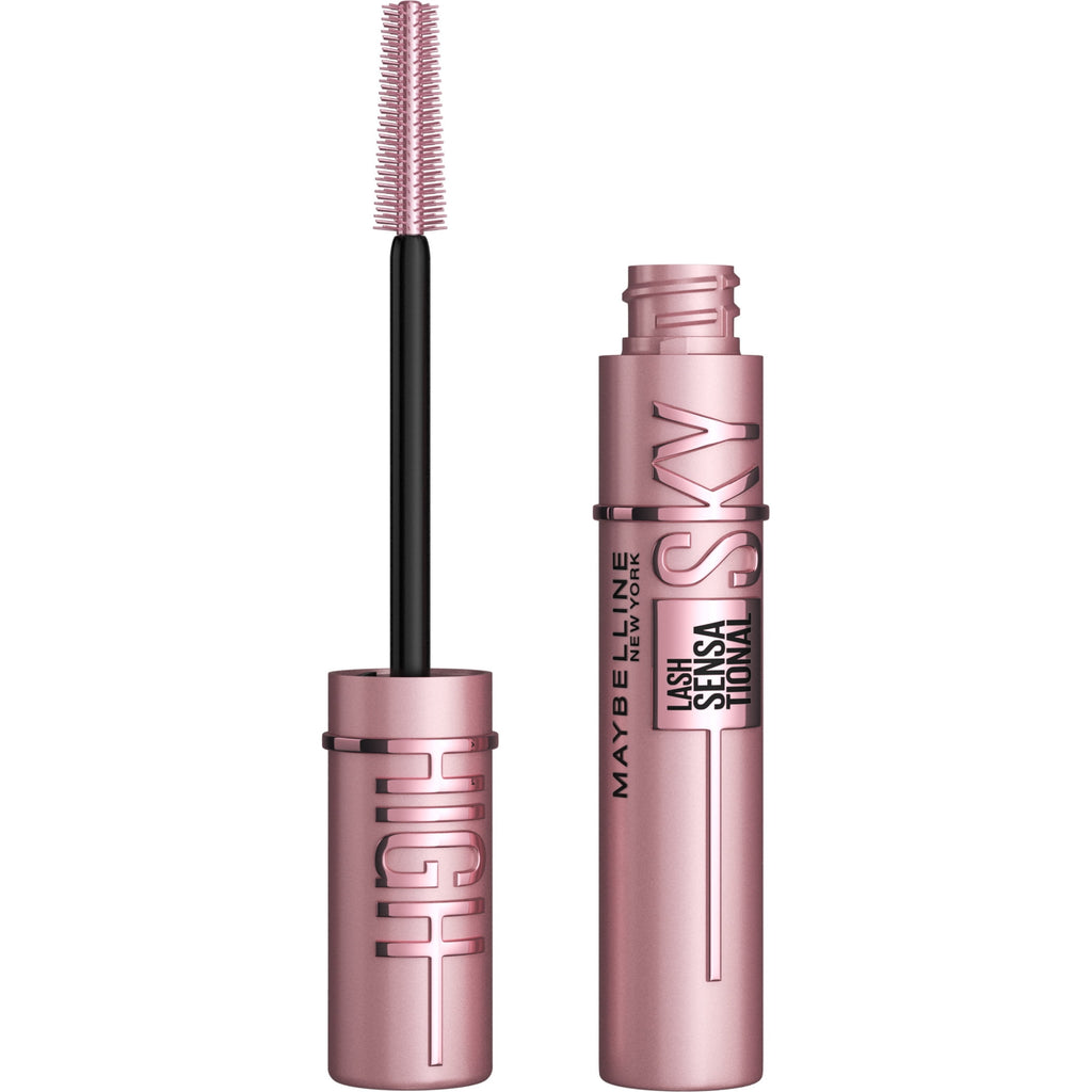 (2 pack) Maybelline Lash Sensational Sky High Washable Mascara, Very Black