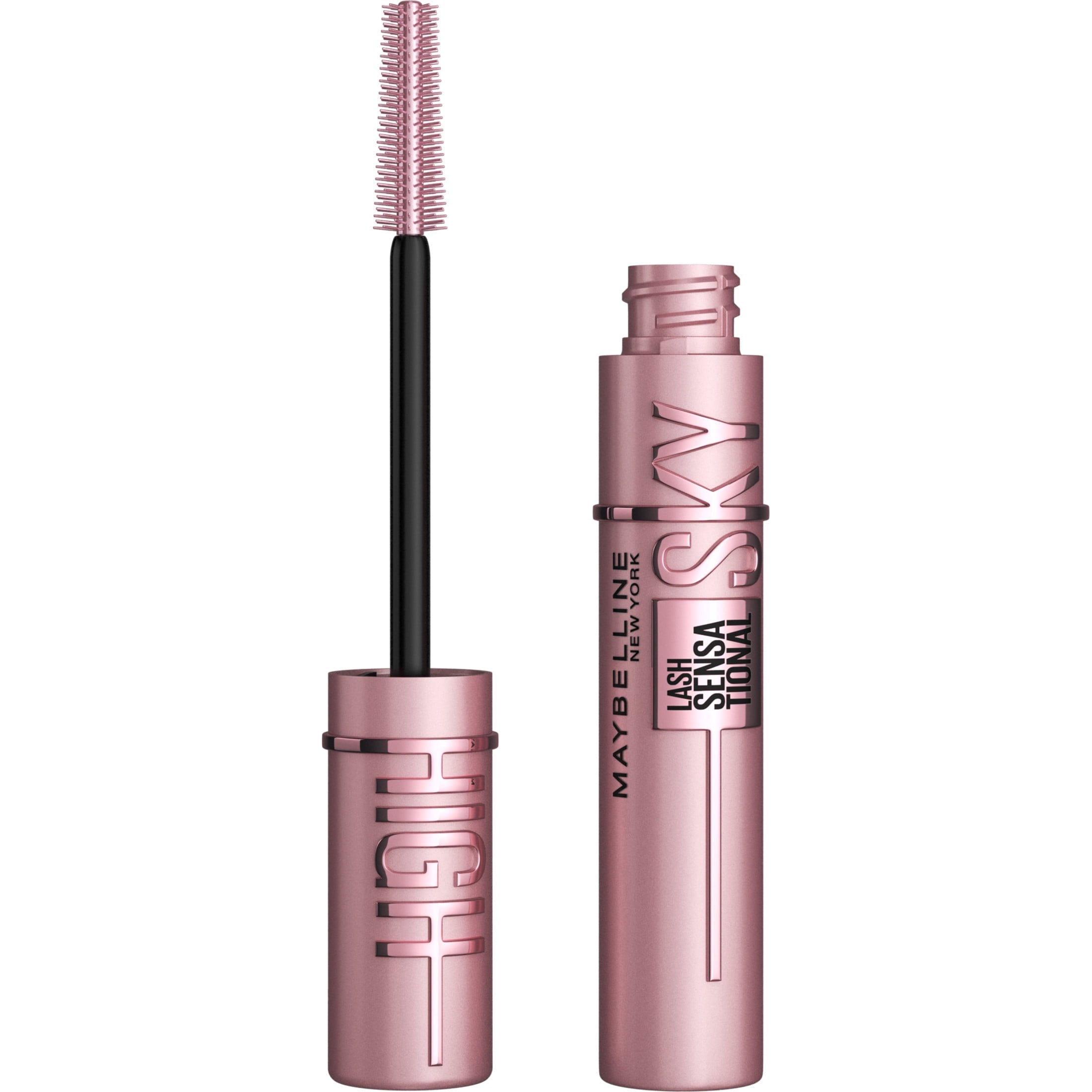 (2 pack) Maybelline Lash Sensational Sky High Washable Mascara, Very Black