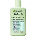 Garnier Fructis Hair Filler Moisture Repair Shampoo with Hyaluronic Acid, Curly Hair, Adults, 10.1 fl oz