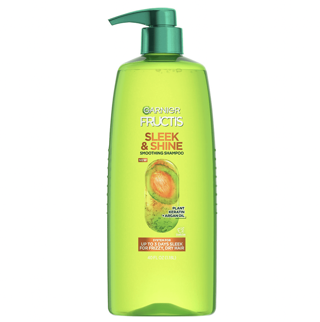 Garnier Fructis Sleek and Shine Smoothing Shampoo and Conditioner 40 Fl Oz (2 Pack)